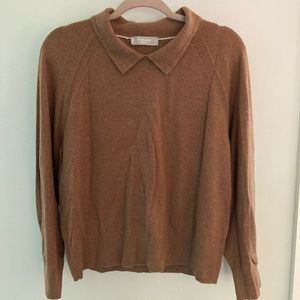 Cashmere Everlane Collared Sweater